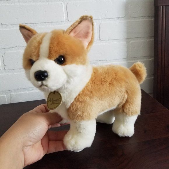Miyoni by AURORA Corgi Dog 10.5" Plush Stuffed Animal - Picture 9 of 10